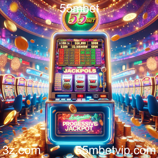 Descubra os Jackpots Progressivos no 55mbet